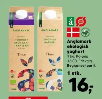 Kvickly Thise yoghurt skovbær tranebær tilbud