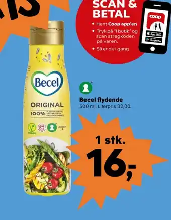 SuperBrugsen Becel margarine-flydende tilbud