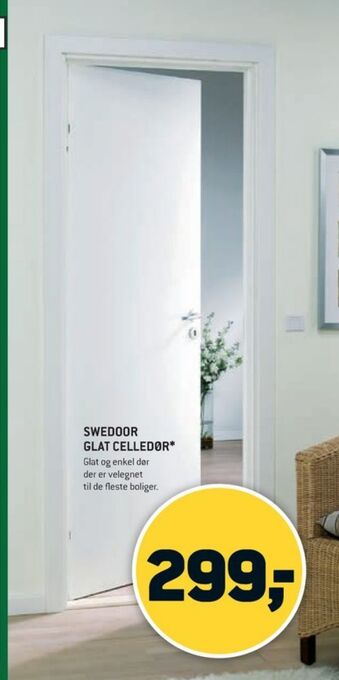 XL-BYG Swedoor dør tilbud