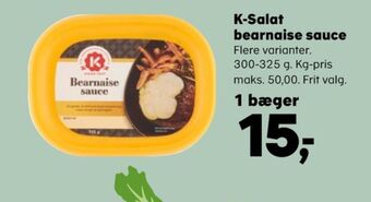 SuperBrugsen K-salat sauce flydende tilbud