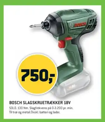 XL-BYG Grøn slagskruetrækker tilbud