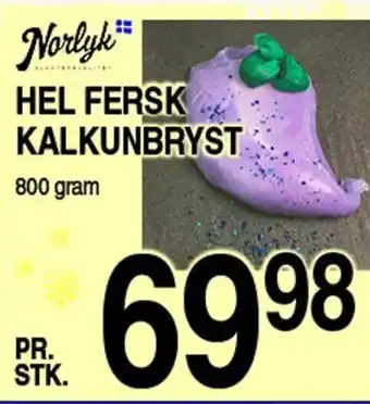 Hel Fersk Kalkunbryst