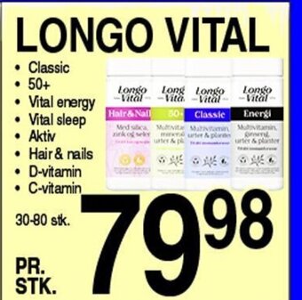 ABC Lavpris Longo Vital tilbud