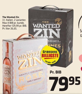 Fleggaard The Wanted Zin tilbud