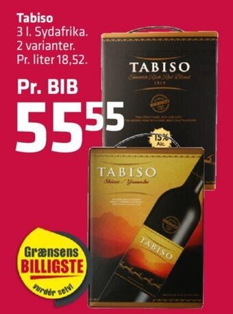 Fleggaard Tabiso tilbud