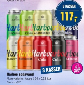 Otto Duborg Harboe Sodavand tilbud