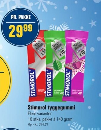Otto Duborg Stimorol Tyggegummi tilbud