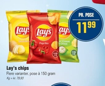 Otto Duborg Lay's Chips tilbud