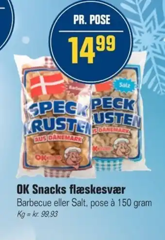 OK Snacks Flæskesvær