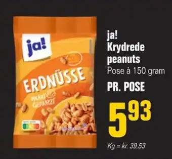 Otto Duborg Krydede Peanuts tilbud