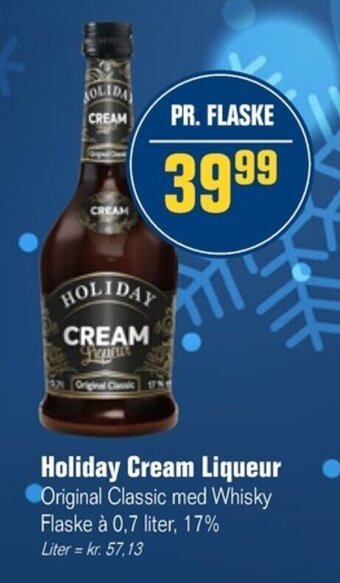 Holiday Cream Liqueur