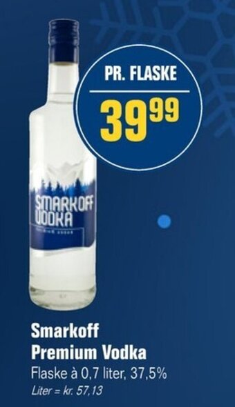 Otto Duborg Smarkoff Premium Vodka tilbud