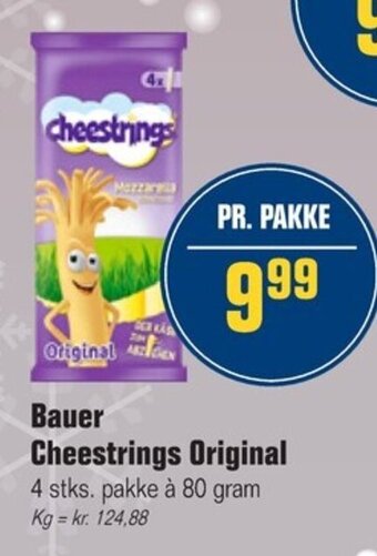 Otto Duborg Bauer Cheestrings Original tilbud