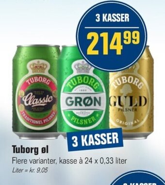 Otto Duborg Tuborg øl tilbud