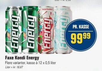 Otto Duborg Faxe Kondi Energy tilbud