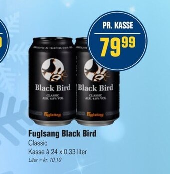 Otto Duborg Fuglsang Black Bird tilbud