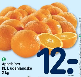 REMA 1000 Appelsiner tilbud