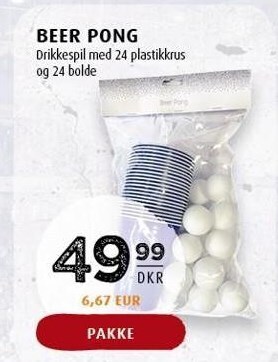 Scandinavian Park Beer pong tilbud
