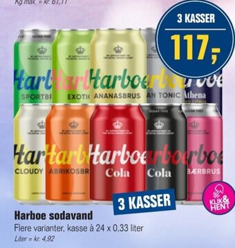 Poetzsch Padborg Harboe Sodavand tilbud
