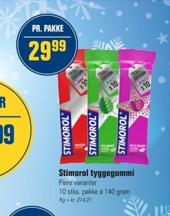 Poetzsch Padborg Stimorol Tyggegummi tilbud