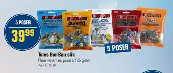 Toms BonBon Slik
