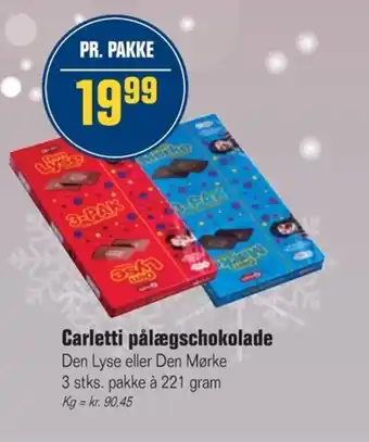 Carletti Pålægschokolade