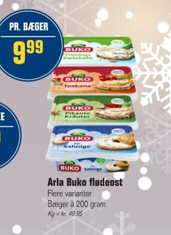 Poetzsch Padborg Arla Buko Flødeost tilbud