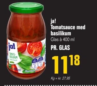 Poetzsch Padborg Tomatsauce Med Basilikum tilbud