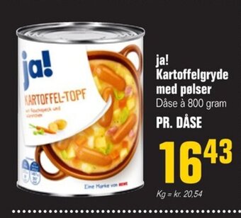 Poetzsch Padborg Kartoffelgryde Med Pølser tilbud