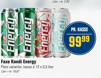 Poetzsch Padborg Faxe Kondi Energy tilbud