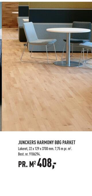 Junckers harmony bøg parket