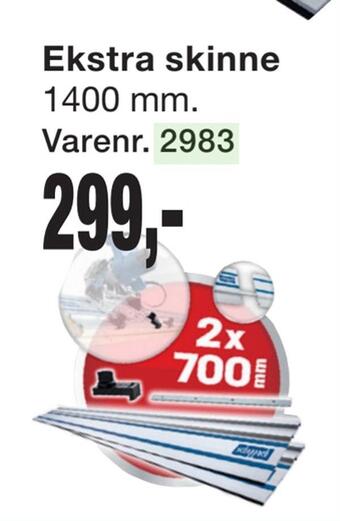 Harald Nyborg Ekstra skinne tilbud