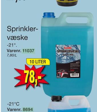 Sprinklervæske