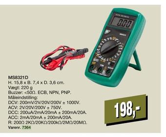 Harald Nyborg Digital multimeter tilbud