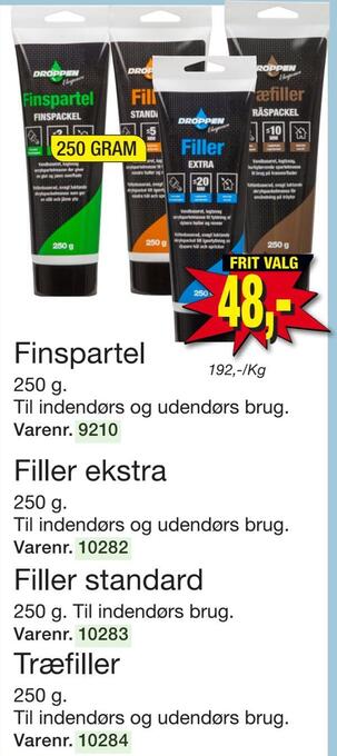 Filler ekstra