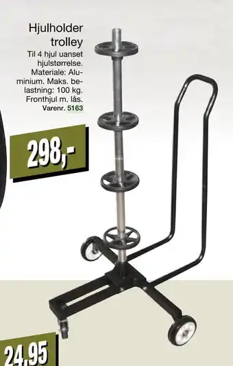 Harald Nyborg Hjulholder trolley tilbud