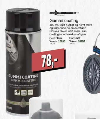 Gummi coating