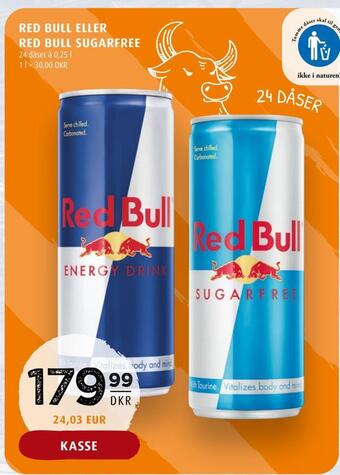 Scandinavian Park Red bull eller red bull sugarfree tilbud