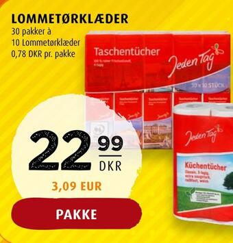 Scandinavian Park Lommetørklæder tilbud