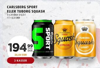 Scandinavian Park Carlsberg sport eller tuborg squash tilbud