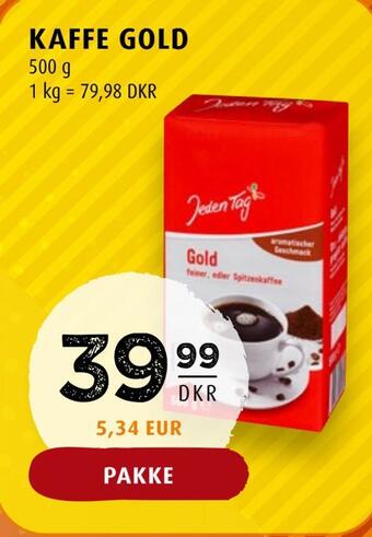 Scandinavian Park Kaffe gold tilbud