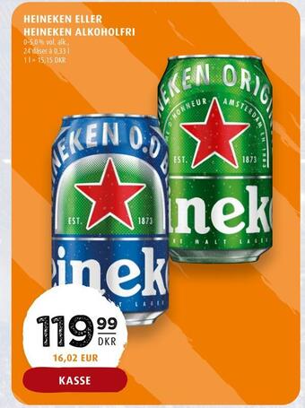 Scandinavian Park Heineken eller heineken alkoholfri tilbud