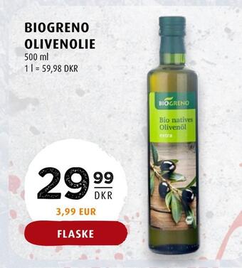 Biogreno olivenolie