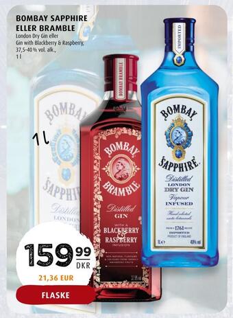 Scandinavian Park Bombay sapphire eller bramble tilbud