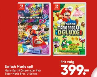 Bilka Nintendo nintendo switch-spil tilbud