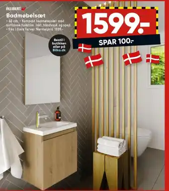 Bilka Allibert badmøbel tilbud