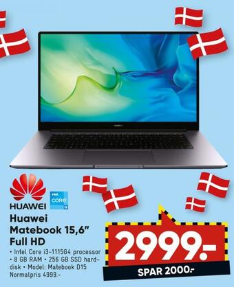 Bilka Huawei bærbar pc tilbud