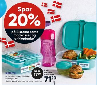 Bilka Sistema madkasse tilbud