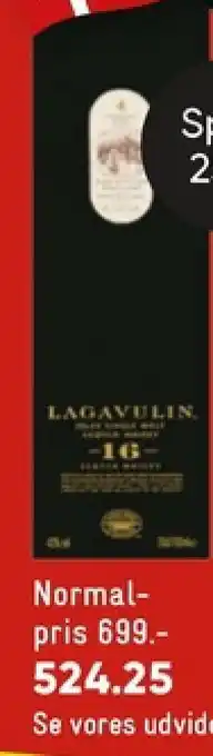 Bilka 16 år whisky tilbud