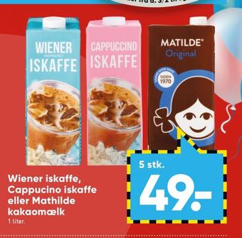 Bilka Matilde chokolademælk tilbud